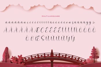 romantic calligraphy font