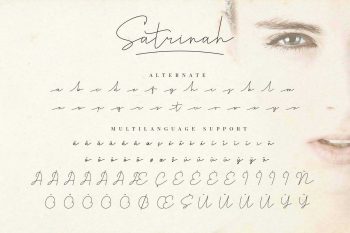 beautiful signature font